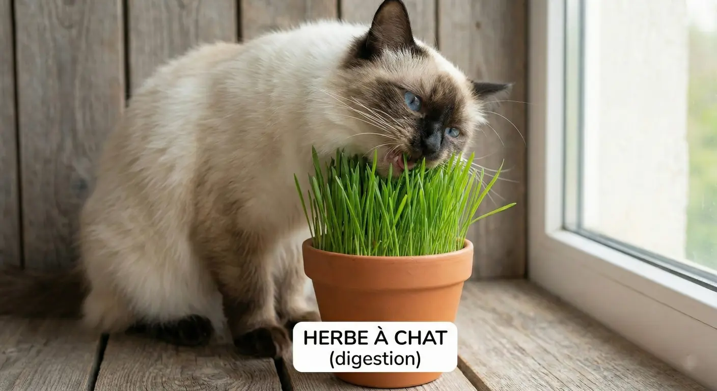 herbe a chat