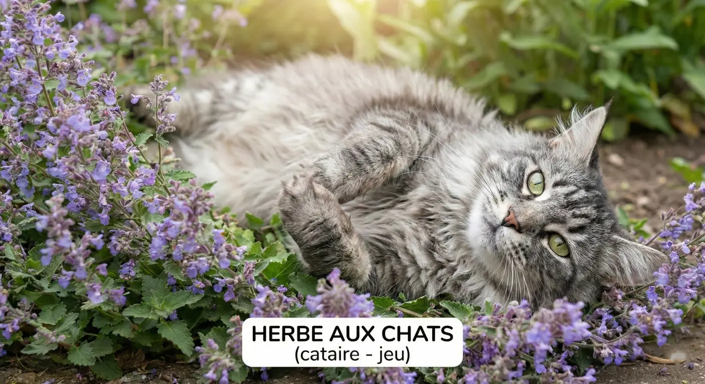 herbe aux chats